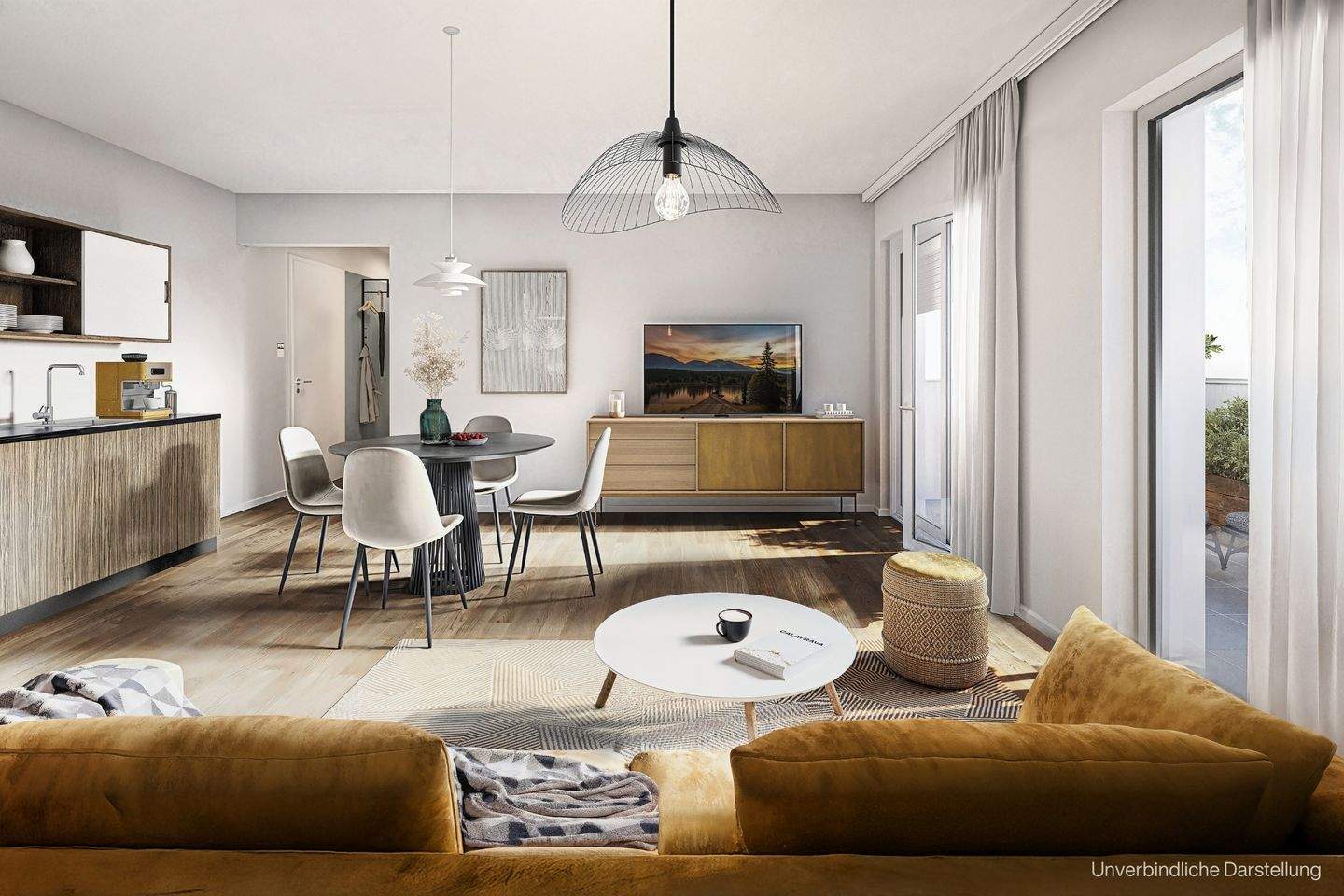 Wohnen & entspannen: Die 3-Zimmer-Wohnung mit Flair