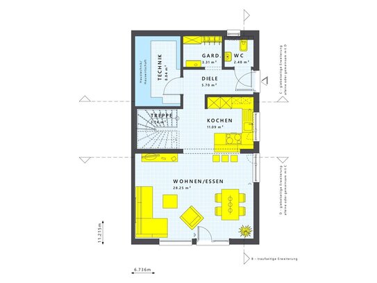 schöner wohnen in einer Doppelhaushälfte oder Doppelhaus exclusiv von Living Haus in Weisweil