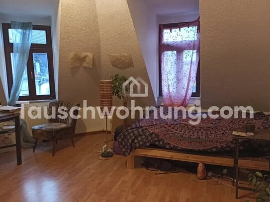 [TAUSCHWOHNUNG] Ruhige 2-Zimmer-Wohnung im Dachgeschoss in Altlindenau