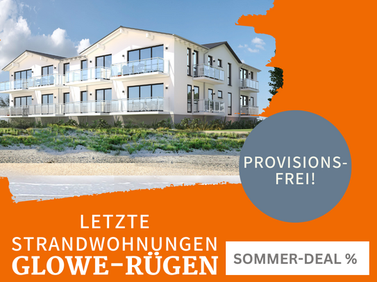 Meerblick, 1. Strandreihe! Rügen-Neubau: ab 6,5% Rendite, ab 09/24, ideal f. Eigennutzer & Anleger!