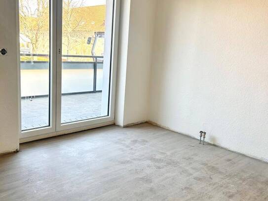 Idyllische, Familienfreundliche 3-Raumwohnung mit Balkon - Erstbezug nach Sanierung!