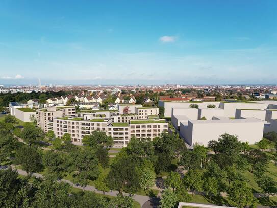 2 Zimmer-NEUBAU mit Balkon und Parkblick