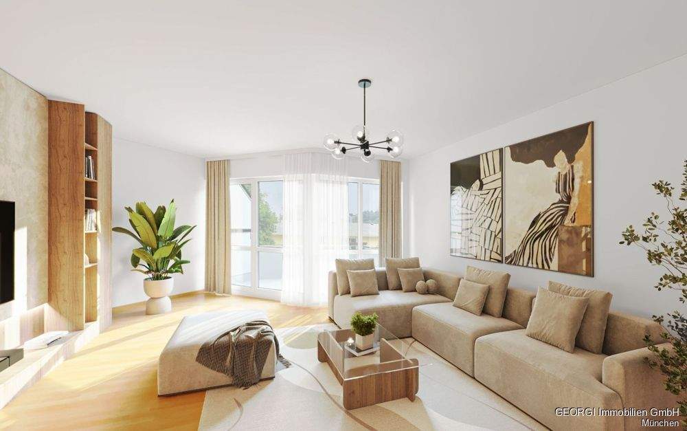 Helle & sonnige 3-Zimmer-Wohnung im Erbbaurecht - zwei Balkone, idealer Grundriss