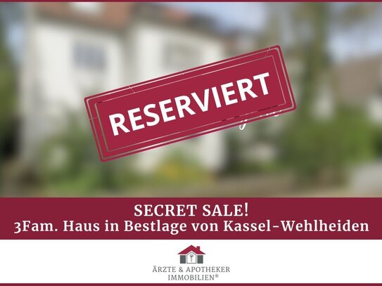 Gepflegtes 3Fam.Haus in Kassel-Wehlheiden mit vielen Optionen!