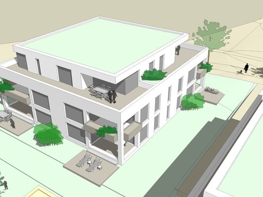 Exklusives 3,5 & 2.5-Zi-Appartement in energieeffizientem Neubau (KfW 55), ab 01.04.2025 (Erstbezug)