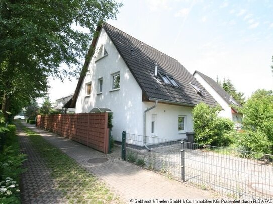 Doppelhaushälfte in Rahnsdorf mit Weg zum Wasser