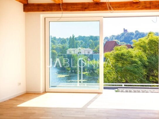 "Am Wassertor" - Hochwertiges 3-Zimmer-Penthouse mit Seeblick - Courtagefrei für Käufer