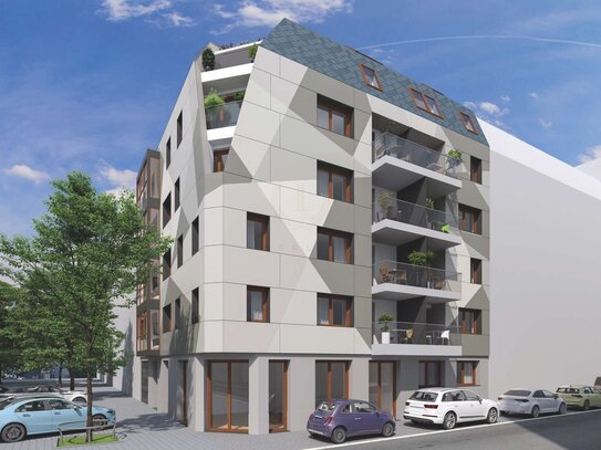 EAST SIXTY - Exklusive Stadtwohnung mit Balkon in Nähe Mainufer