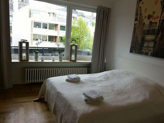 City Apartement- mit Balkon und W-LAN