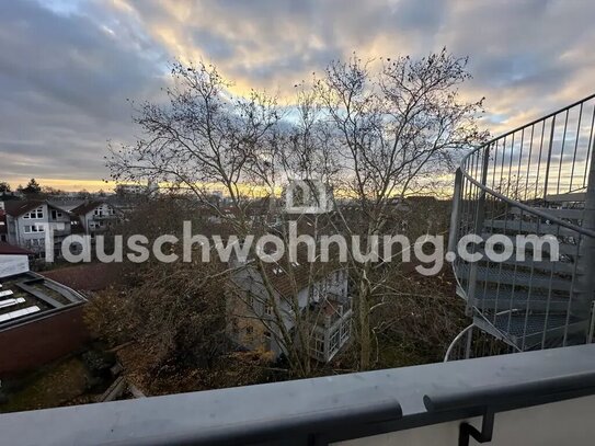 [TAUSCHWOHNUNG] 2-ZKB mit Südbalkon auf der Berger Straße gegen 3-ZKB