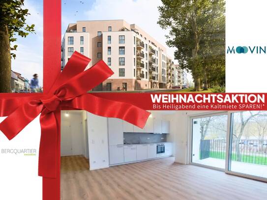 ++ WEIHNACHTSAKTION FÜR NEUBAUTRAUM: Ideal geschnittene 2-Zimmer-Wohnung mit Balkon im Bergquartier++