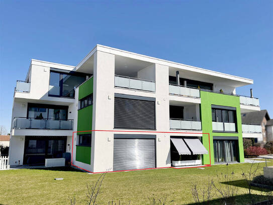 == Moderne Erdgeschosswohnung mit Gartennutzung in zentraler Lage von Oerlinghausen-Helpup ==