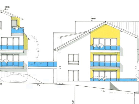 Moderne Neubauwohnungen mit Aufzug und Tiefgarage