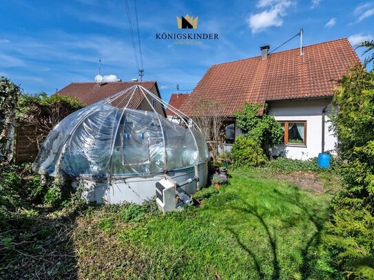 Gemütliches EFH mit XXL-Werkstatt/Garage, herrlicher Garten & jede Menge Platz