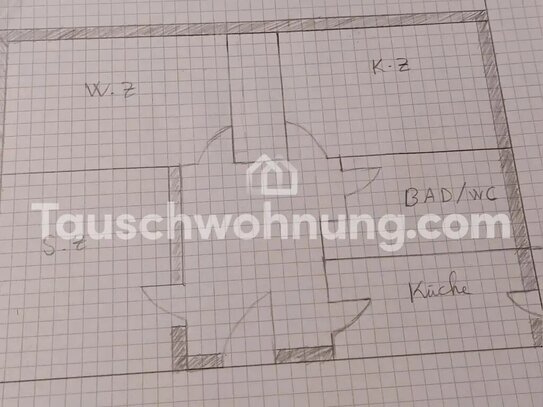 [TAUSCHWOHNUNG] 3 Gegen 4 Raumwohnung