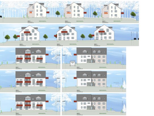 Eckental! Baugrundstück mit Baugenehmigung für eine Wohnanlage mit 24 Wohnungen!