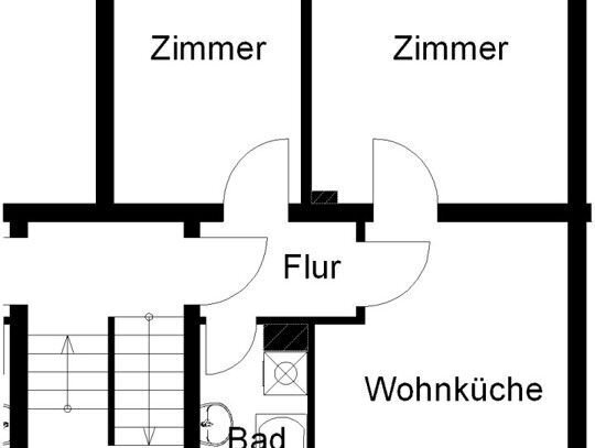 2-Zimmer-Wohnung frei!