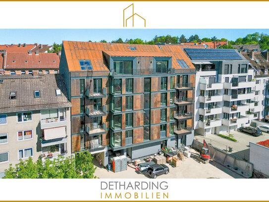 Dörnbergstraße: Puristisch und modern. 3 Zimmer-Luxus-Penthouse mit Balkon