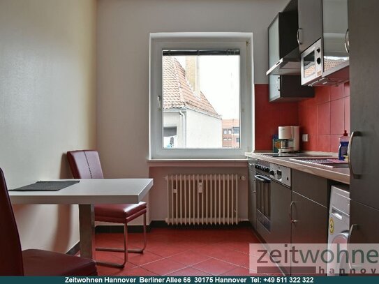 List, Oststadt, 3 Zimmer Wohnung mit Balkon, sehr zentral am Hauptbahnhof