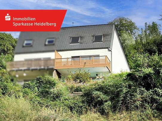 Doppelhaushälfte, gepflegt und sonnig, mit herrlicher Aussicht in Ziegelhausen-Peterstal
