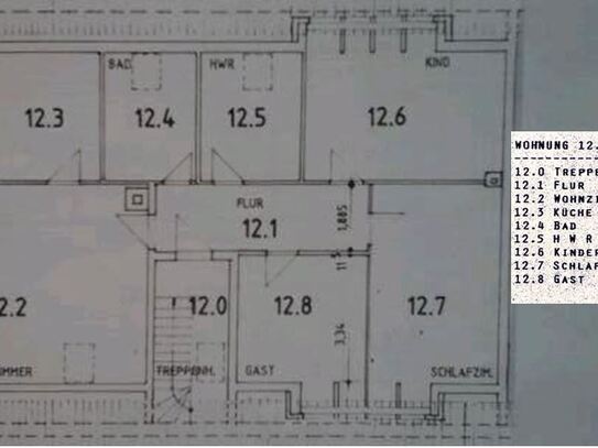 Schöne 4 Zimmer Wohnung in idyllischer Lage