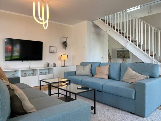 Haus mit allen Vorteilen mieten: NKM ab 12,95 €/ m² inkl. Garten und 2 Stellplätzen - Gebäudeeeffizienzklasse A+
