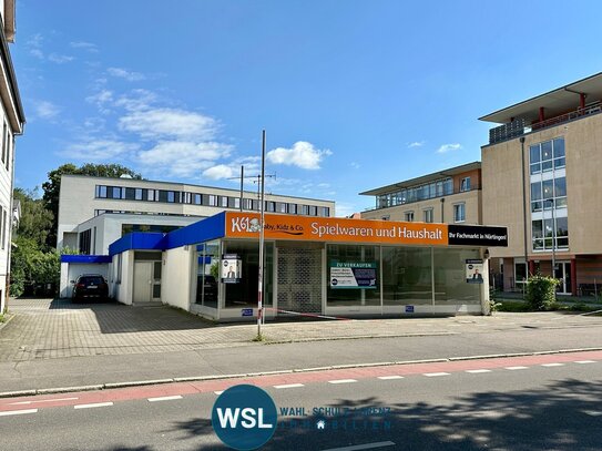 Laden-, Büro-, Praxisflächen oder Neubauobjekt in bester Sichtlage in der Innenstadt von Nürtingen.