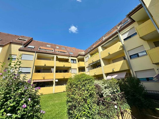 Gemütliche 2-Zimmer-Wohnung mit Südbalkon und Blick ins Grüne