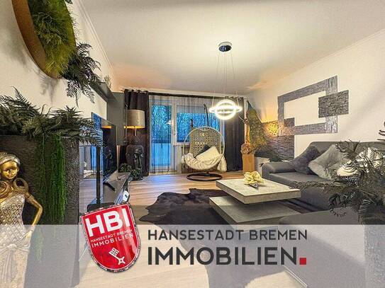 Ellenerbrok-Schevemoor/ Moderne 2-Zimmerwohnung mit Loggia
