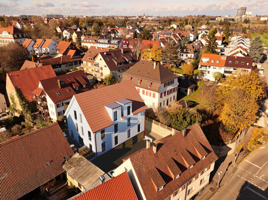 Baugrundstück inkl. Genehmigung für 4 Wohneinheiten in Kornwestheim für Baugemeinschaft od. Investor