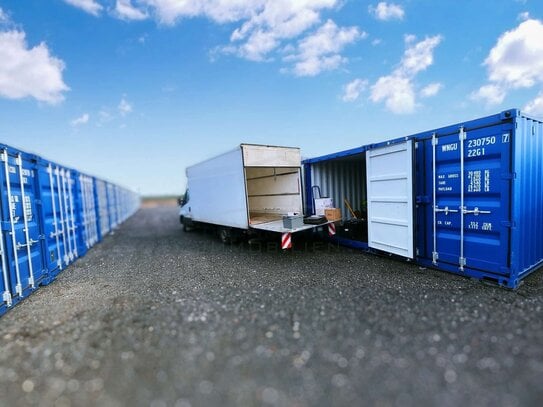 Lagerplatz im Seecontainer 14 - 28 m² in Westerrönfeld, 5km von Rendsburg entfernt