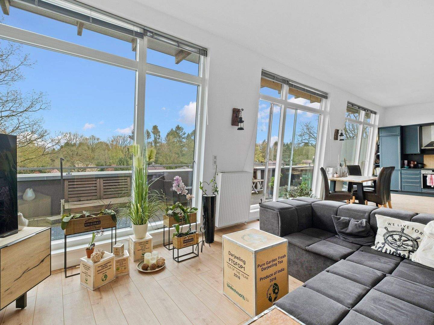 Attraktive Penthouse-Wohnung nahe des Öjendorfer Sees