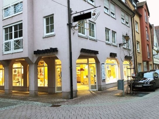 110qm Laden - Altstadt Bad Mergentheim - große Schaufensterfront - inkl. 2 TG-Stellplätze