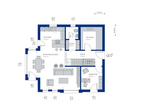 Endlich Platz für die Familie - als Effizienzhaus40NH+QNG