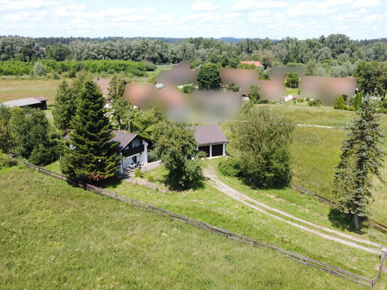 Einfamilienhaus in Penzberg mit weitläufigem Grundstück und traumhaftem Bergblick!