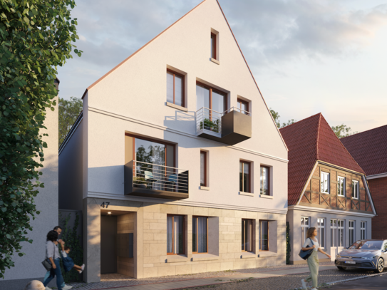 Erstbezug: Moderne 3,5-Zimmerwohnung mit Balkon – Ab 01.02.25