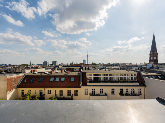 Exklusive Terrassenwohnung im kernsanierten alten Gewerbehof