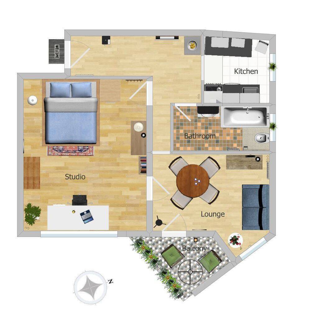 Wohnen am idyllischen Park in Zentral Berlin!! - Photo 1