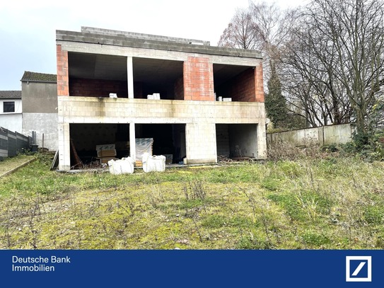 Zwei-Familienhaus im Rohbau in Dortmund-Wellinghofen - Mit Garten und großer Dachterrasse!