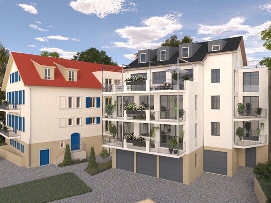 Energieeffizienter Neubau in Bevorzugter Wohnlage, Barrierefrei,1-Zi. ETW mit Balkon