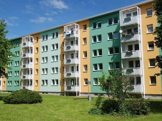 Modernisierte 3-Raum-Wohnung mit Balkon