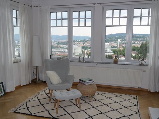 Großzügige 4,5-Zimmer Wohnung am Killesberg mit Panoramablick über Stuttgart