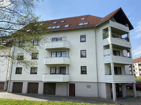 Schöne 2-Raum-Wohnung mit großem Balkon, vermietet