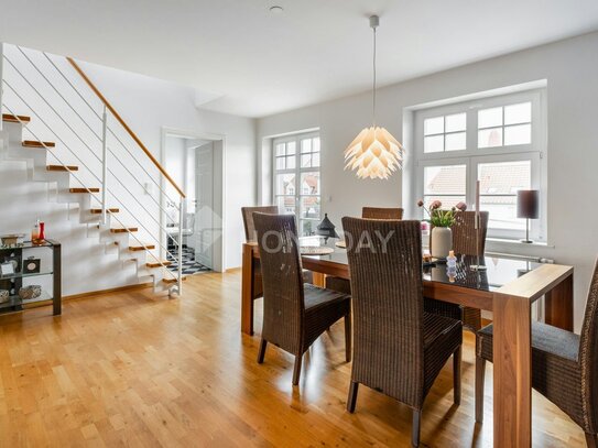 Elegante Maisonettewohnung im gepflegten Mehrfamilienhaus