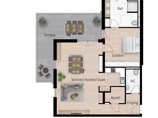 Traumwohnung für Single oder Paar