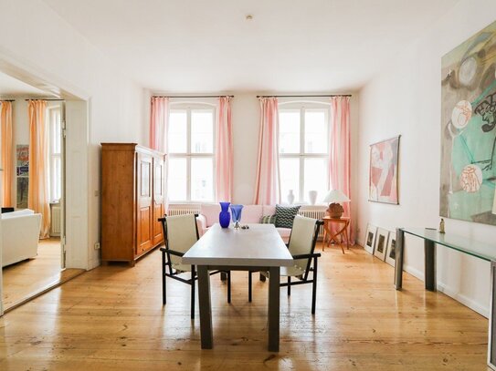 116 | Elegant 3 room apartment in Mitte, near Auguststr./ Oranienburger Str.