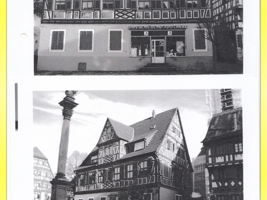 Schmuckstück Dr. Fuchs´sche Apotheke zur Vermietung in Ladenburg, Marktplatz 7