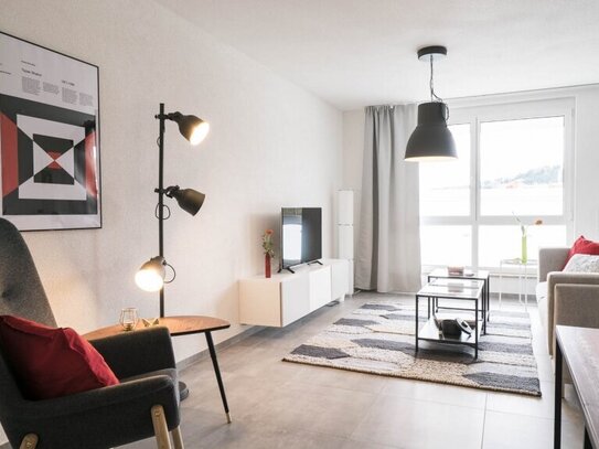 Modern - komfortabel - zeitgemäß | Zweizimmerwohnung mit 74 m², Lift, Doppelparkplatz & Balkon