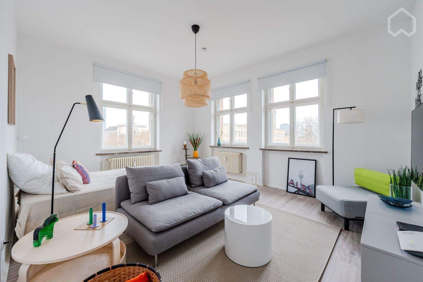 Wunderschönes und helles 1 Zimmer Apartment in Friedrichshain Berlin - Photo 1