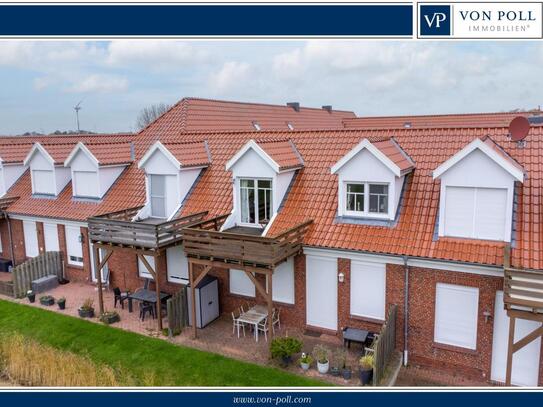 Gepflegte Wohnung mit tollem Blick über Felder in Dornumersiel!